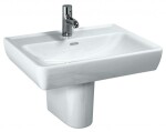 Laufen - Pro Umyvadlo, 55x48 cm, 1 otvor pro baterii, s LCC, bílá H8189514001041