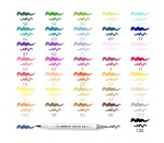 Spree Art oboustranné fixy Brush/Fine 36 ks plastová dóza