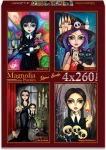 MAGNOLIA Puzzle Zvláštní holka, Milá čarodějnice, Já s mámou, Šťastný Halloween