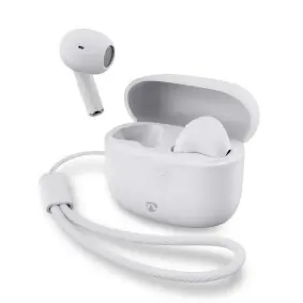 Nedis HPBT2400WT bílá / bezdrátová sluchátka s mikrofonem / Bluetooth / až 16 hodin (HPBT2400WT)
