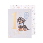 Přání k narozeninám Wrendale Designs A Pawsome Day - Štěňátko