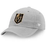 Pánská Kšiltovka Vegas Golden Knights NHL Core Grey Curved Unstructured Strapback Cap Fanatics
