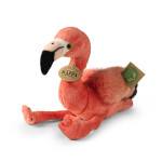 Plyšový pták plameňák 23 cm, ECO-FRIENDLY