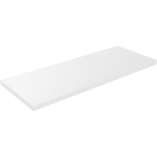 CERANO Deska pod umyvadlo Navira Pro - bílá matná - 100x46x3,6 cm