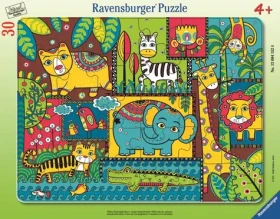 Ravensburger Puzzle: Zvířátka v džungli