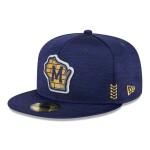 New Era Pánská kšiltovka Milwaukee Brewers MLB 2024 Clubhouse 59FIFTY Fitted Velikost: 7 1/2