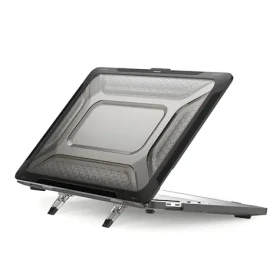 Devia Super Scratch-Proof Hard Jacket matná černá / Kryt pro Apple MacBook Pro 14" (M1/M2/M3/M4) (6938595366635)