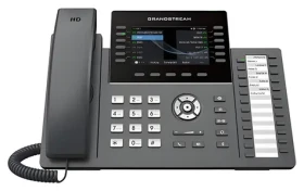 Grandstream GRP2636 / VoIP telefon / 4,3" TFT displej / 6x SIP / 24 tlačítek / WiFi / BT / PoE (GRP2636)