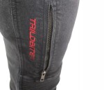 Pánské kalhoty Trilobite Parado monolayer Aaa slim fit black (Prodloužené) - 40 / černá