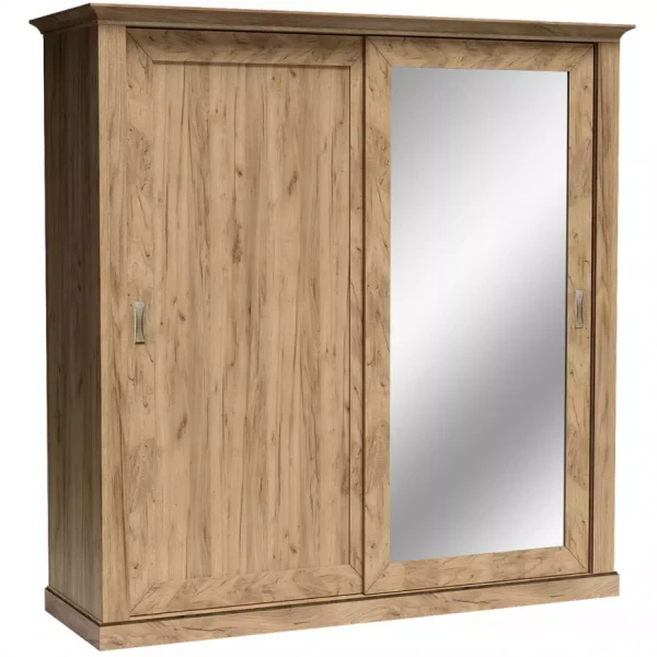Šatní skříň Antica 213 cm Dub Craft Zlatý