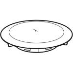 GEBERIT - Příslušenství Kryt odpadního ventilu d 90 mm, ke sprchové odpadní soupravě, alpská bílá 150.265.11.1