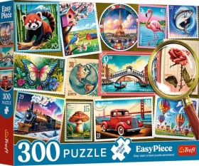 TREFL Puzzle EasyPiece: Poštovní známky