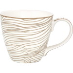 GREEN GATE Hrnek Wilja Beige 300 ml, béžová barva, porcelán