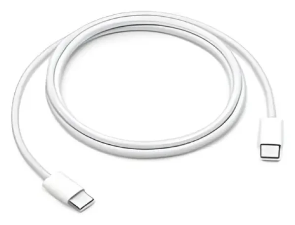 IPhone bílá / Datový kabel / USB-C na USB-C / pletený / OEM (57983130210)
