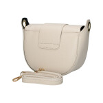 Trendy dámská kožená crossbody kabelka Menta, béžová