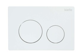 Kielle - Gemini New I Ovládací tlačítko splachování, lesklá bílá 70231020