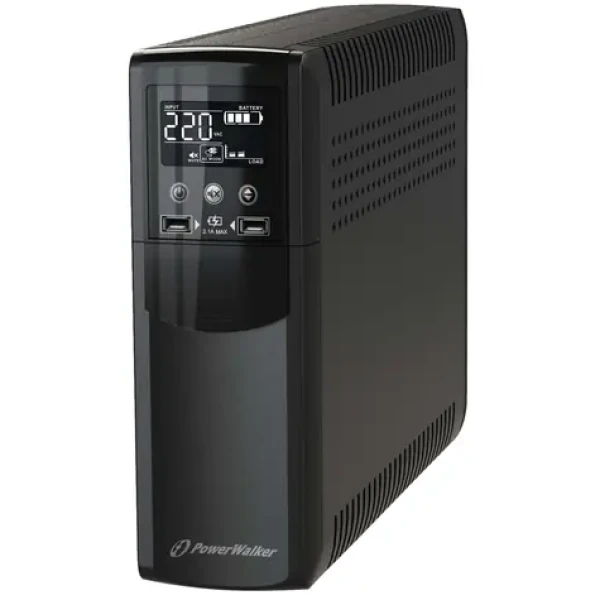 PowerWalker VI 1500 CSW / záložní zdroj / 1500VA / 900W / 4 zásuvky (10121114)