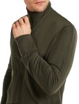 ICEBREAKER Mens Mer 260 Quantum IV LS Zip, Dark Loden velikost: S