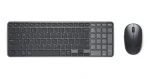 Dell PRO KM746 grafitová / Set bezdrátové klávesnice a myši / US International / nabíjecí baterie / 5 tlačítek (580-BDSC)