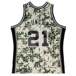Mitchell & Ness Pánský dres San Antonio Spurs NBA Tim Duncan #21 2013-14 Swingman Camo Velikost: M