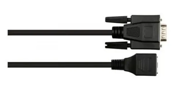 Good Connections Adaptér RJ45 na RS232 černá / Adaptér / RJ45 (F) - RS232 D-SUB9 (M) / 0,1 m (4945-MF)