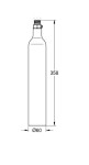 GROHE - Karbonizační lahev CO2 425 g 40920000