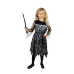 Dětský kostým Čarodějnice černá, velikost M