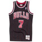 Mitchell & Ness Pánský dres Chicago Bulls NBA Toni Kukoc #7 1995-96 Swingman Pinstripe Velikost: S