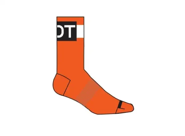 Dotout Signal ponožky fluo orange