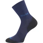 VOXX Ponožky dětské zimní vlněné IRIZARIK se stříbrem TMAVĚ MODRÉ 20-24 118897