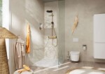 HANSGROHE - Pulsify S Sprchový set s termostatem, průměr 26 cm, 3 proudy, kartáčovaný bronz 24220140