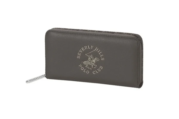 Dámská peněženka Beverly Hills Polo Club zip BH-4265-23 antracitová