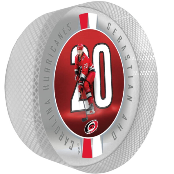 Mustang Puk Carolina Hurricanes NHL Crystal Breakout - Sebastian Aho