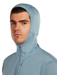 ICEBREAKER Mens Mer 200 Real Des LS Zip H FLBLUE (vzorek) velikost: M