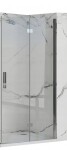 REA - SPRCHOVÉ DVEŘE MOLIER 100 CHROM BEZ PROFILU REA-K6371