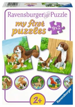 Ravensburger Moje první puzzle Zvířátka na dvoře 9x2 dílků