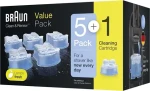 Braun Čistící kazeta Clean Renew CCR 6 (6ks) (226356)