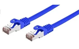 C-TECH patchcord Cat6 FTP 0.5 m modrá (8954125014942)