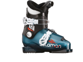 Lyžařské boty Salomon T2 Jr. blue/black - použité Velikost MP (cm): 19