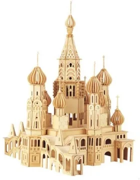 WOODEN CITY Dřevěné 3D puzzle Chrám St. Petersburg velký
