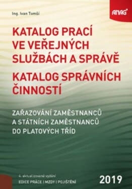 Katalog prací ve veřejných službách a správě 2019 - Ivan Tomší