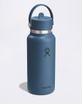 Hydro Flask Wide Mouth with Flex Straw Cap (946 ml) Harbor Blue
