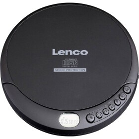 Lenco CD-200 černá / přenosný CD přehrávač / 3.5 mm jack / CDCD-RCD-RW (CD-200)