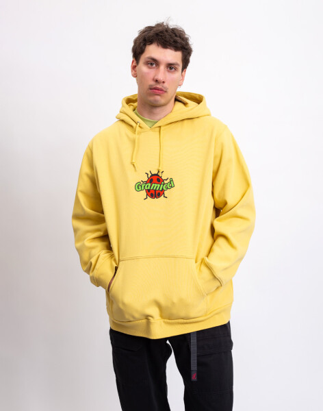 Gramicci Ladybug Hooded Sweatshirt Yellow L