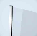 CERSANIT - Sprchová pevná boční stěna MODUO 80x195, čiré sklo S162-007