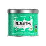 KUSMI TEA Sypaný zelený čaj Kusmi Tea – Detox Bio 100 g, zelená barva, kov