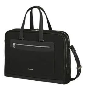 Samsonite Zalia 2.0 BAILHANDLE 2 COMP 15.6 černá / Dámská kabelka na notebook (KA8*09003)