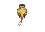 KIWI WALKER Mušle oranžová / Hračka pro psy / plovací / TPR pěna / 22 cm (TPR-847)