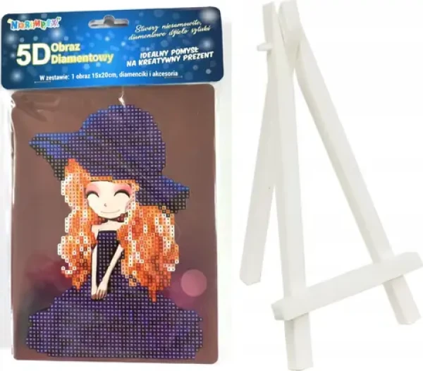 NORIMPEX Diamantové malování Dívka