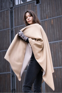 Poncho Art Of Polo 23449 Eris černá univerzální